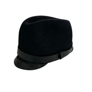COSTUME NATIONAL HOMME Black Felt Hat